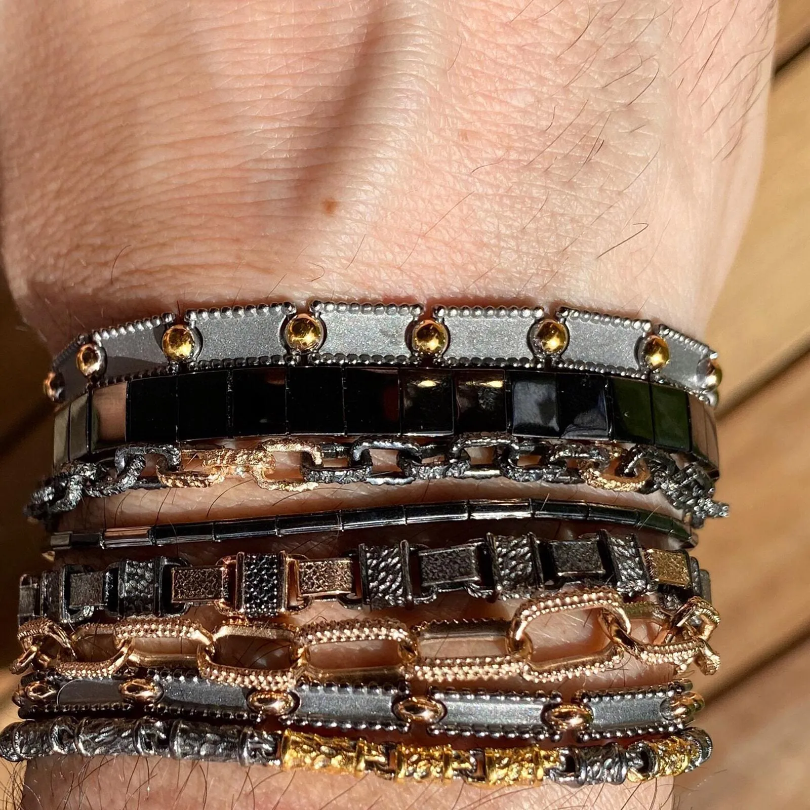 Elias Open Box Clasp Bracelet