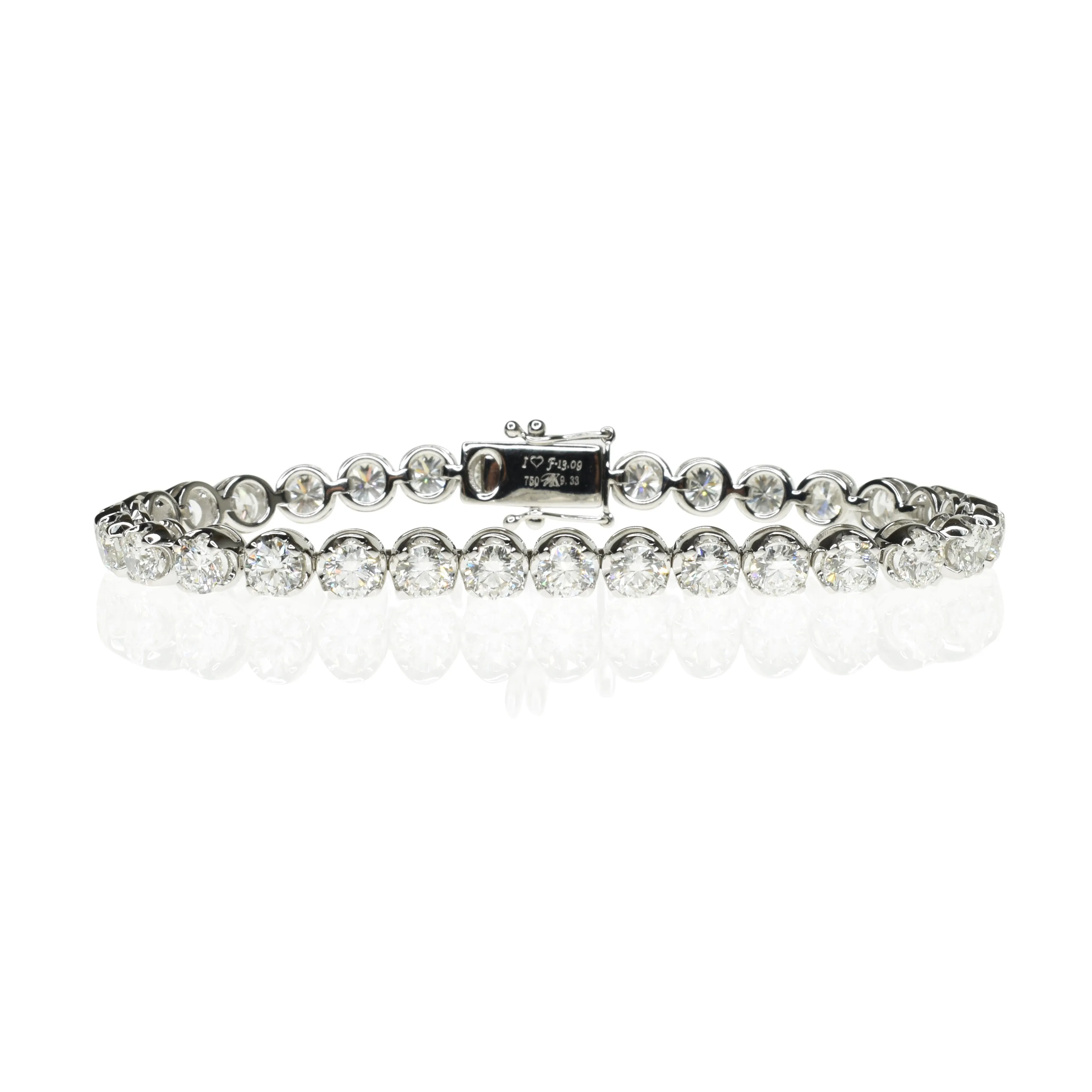 Embrace Tennis Bracelet with 4.4mm Lab Grown Diamonds