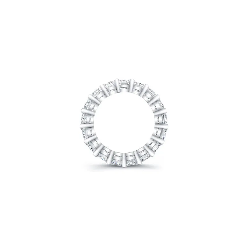 Emerald Cut Diamond Eternity Ring - 8.00CTW F/VS2