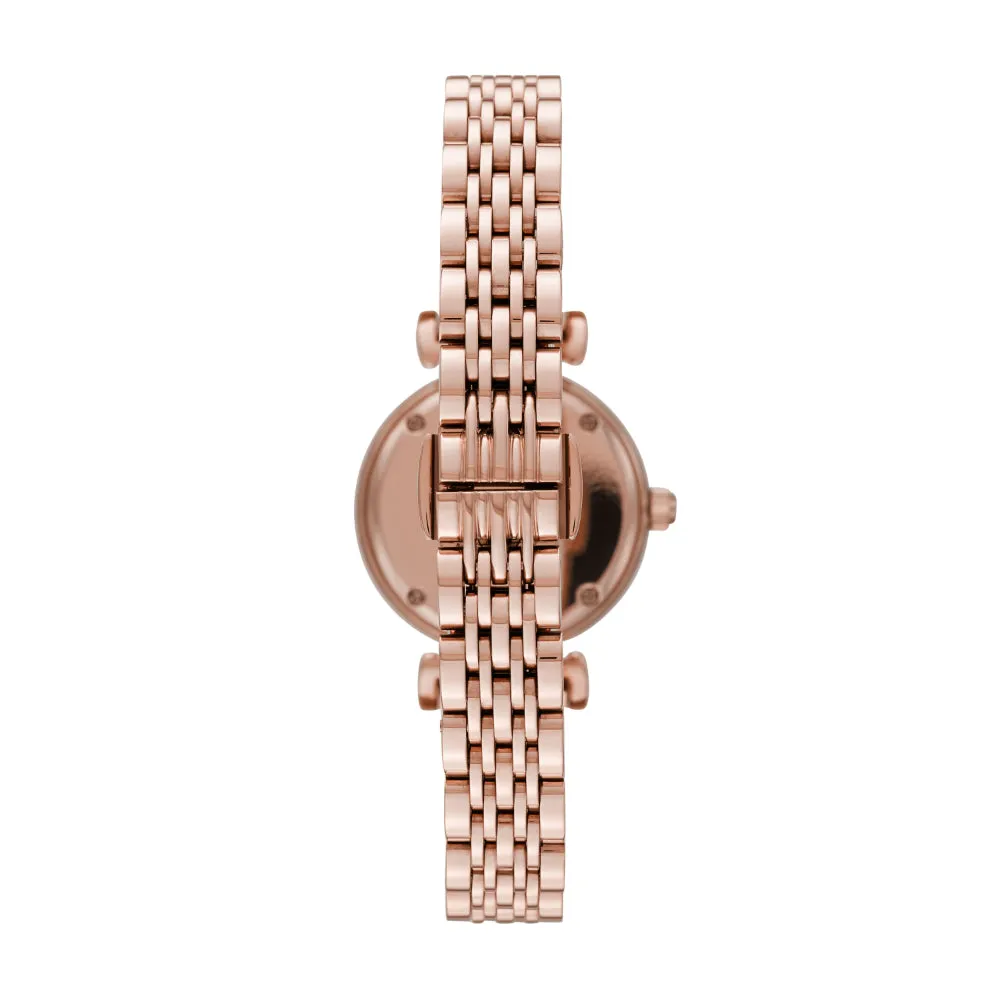 Emporio Armani Rose Gold-Tone  Ladies Watch