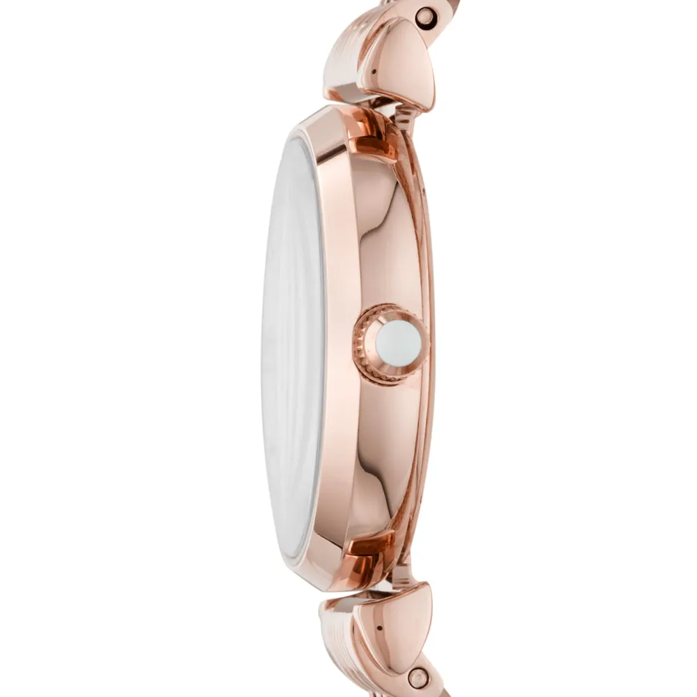 Emporio Armani Rose Gold-Tone  Ladies Watch