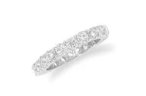Eternity Ring White Gold with 22 Diamonds 2.04 cts