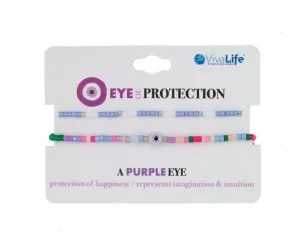 Eye of Protection Seedbead Bracelets Set of 2