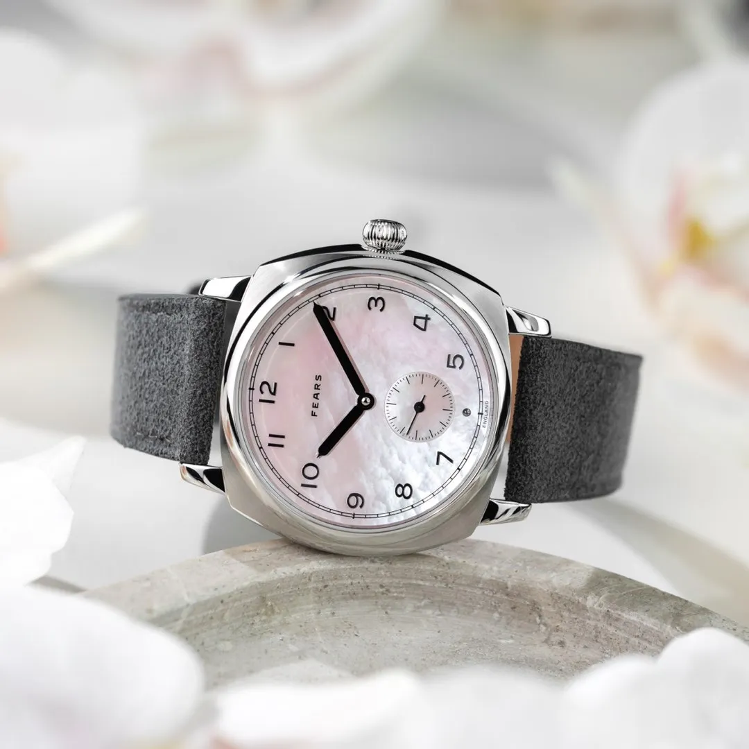 Fears Brunswick 38 Orchid - Mother of Pearl Dial (In Stock - Ships Now)