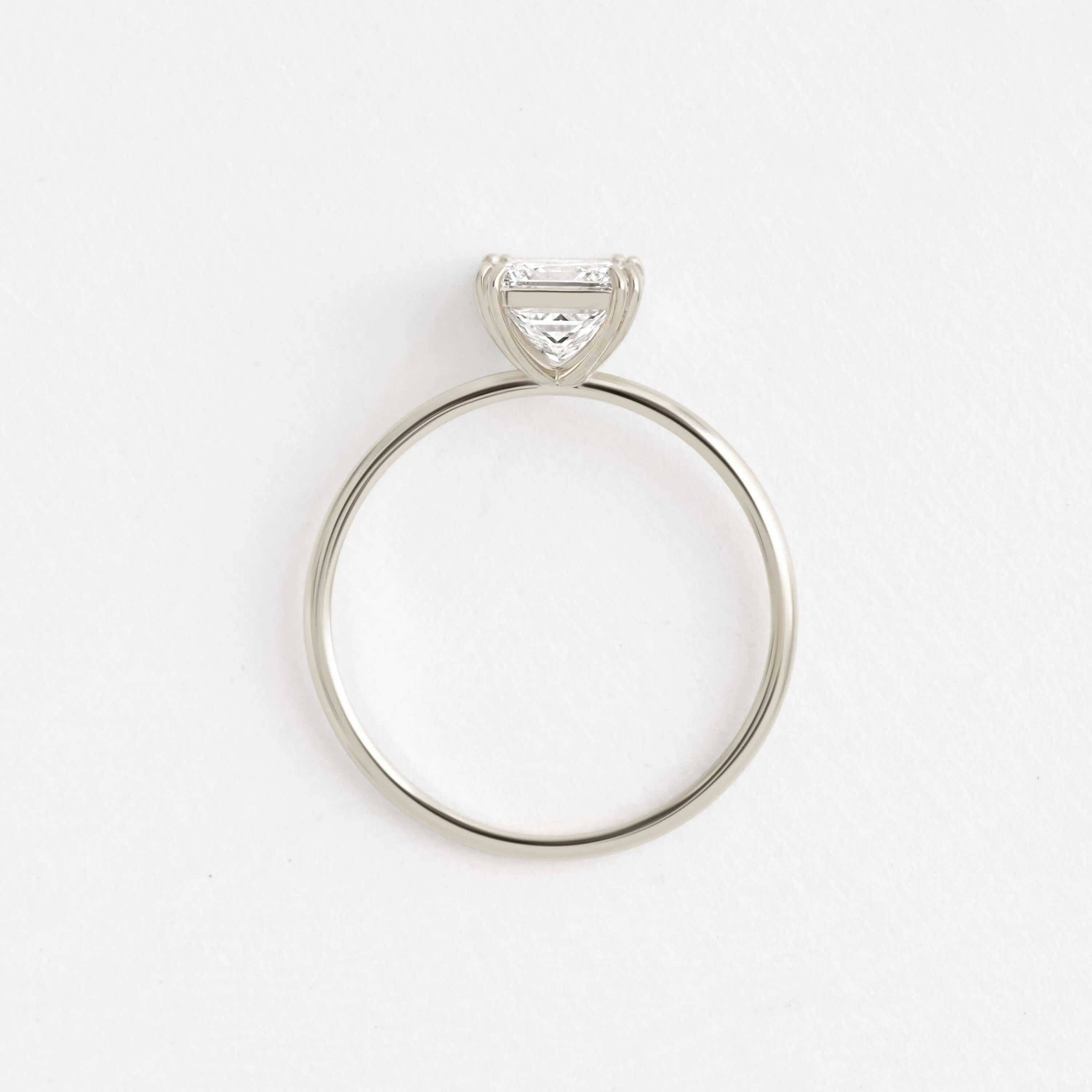 Filament Ring, Princess Cut