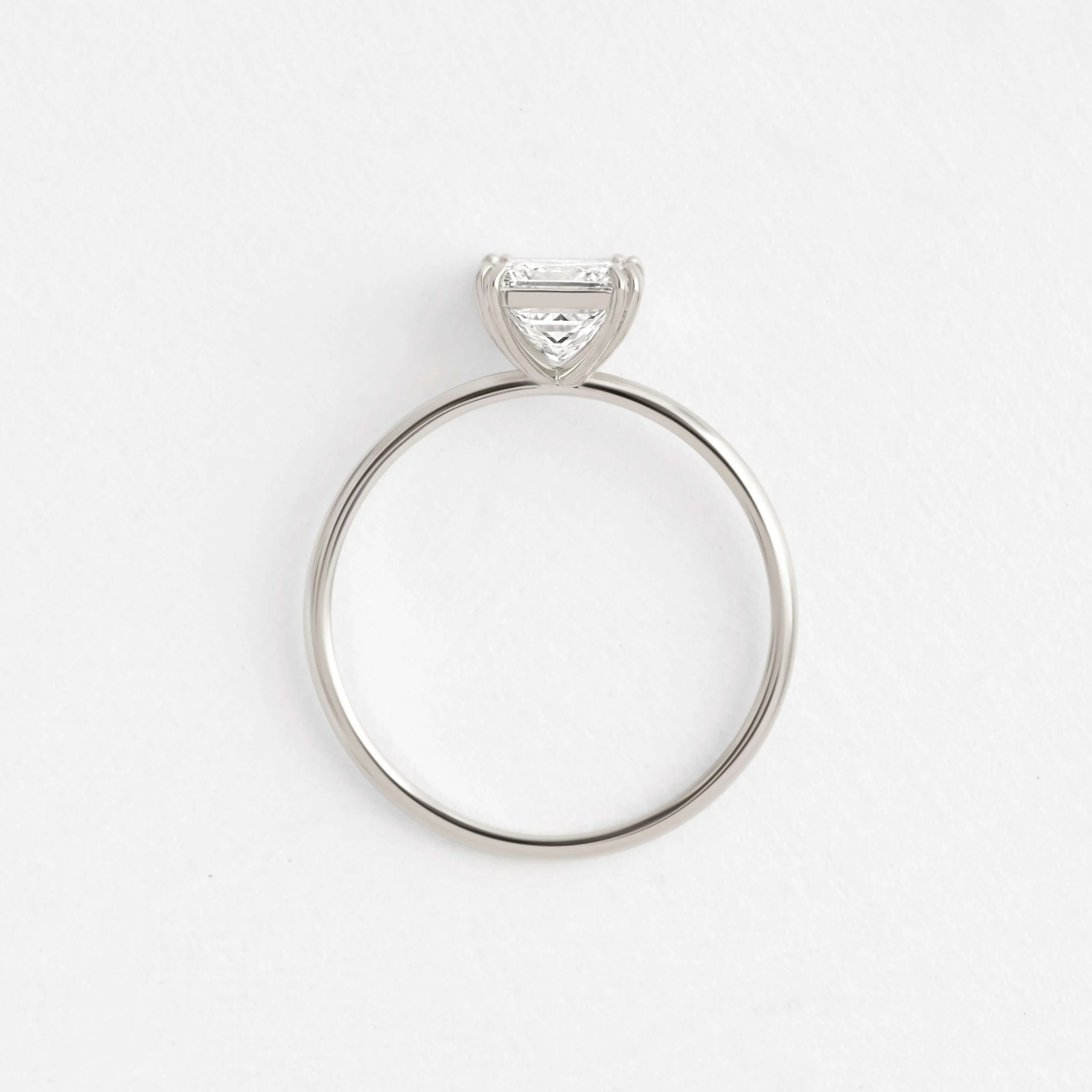 Filament Ring, Princess Cut