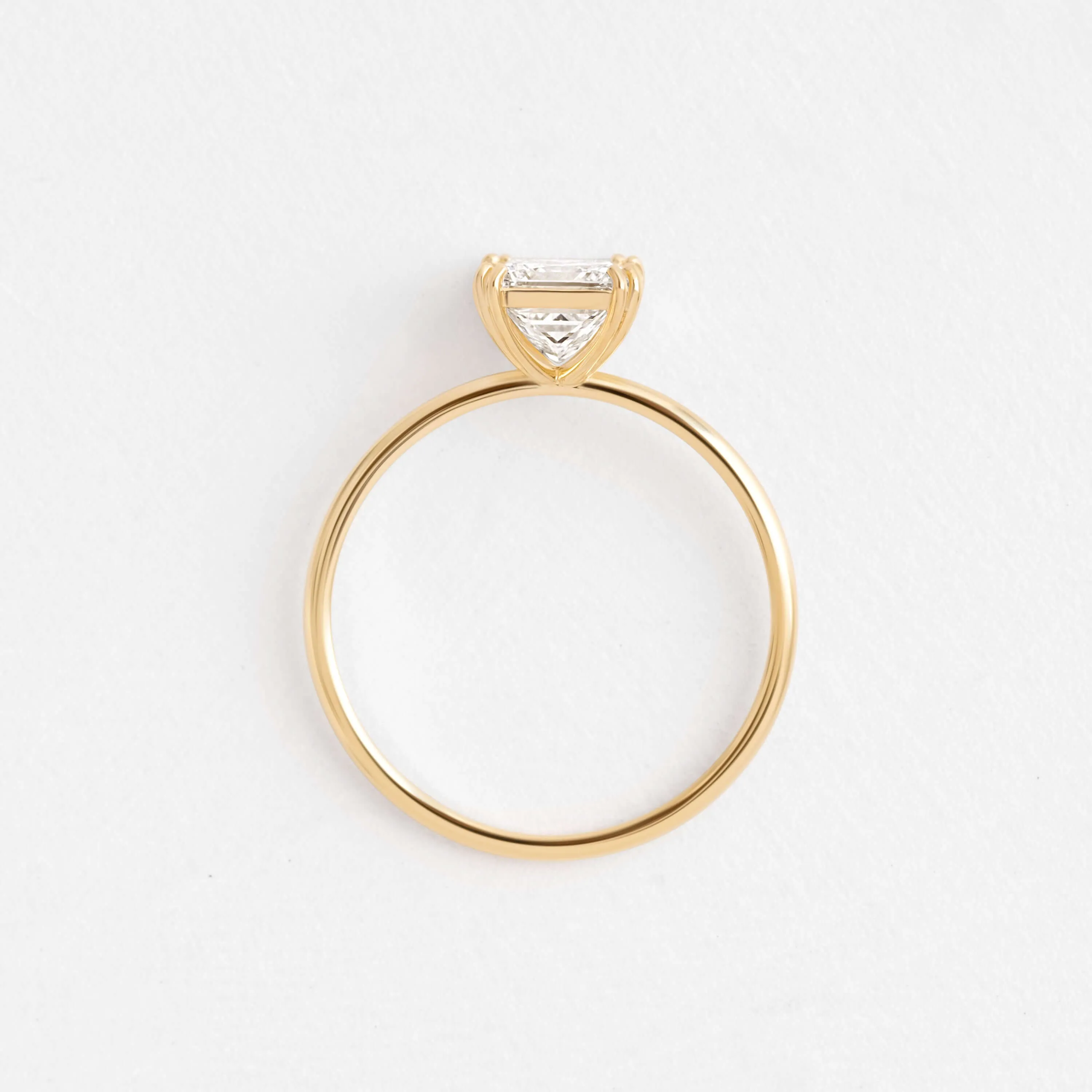 Filament Ring, Princess Cut
