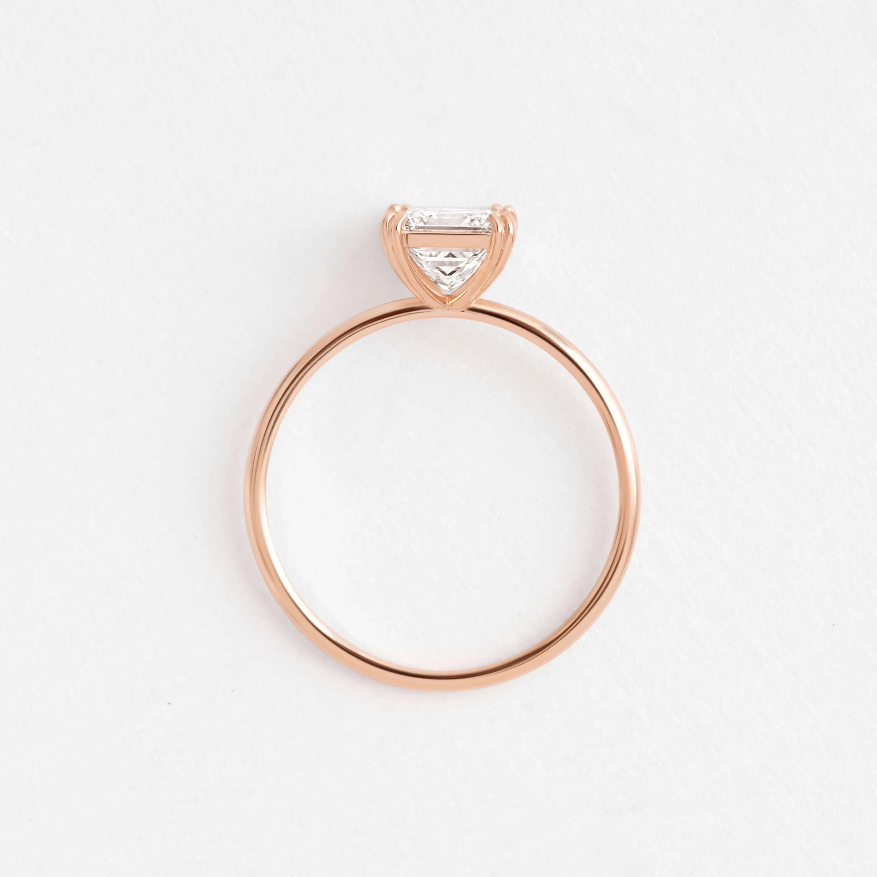 Filament Ring, Princess Cut