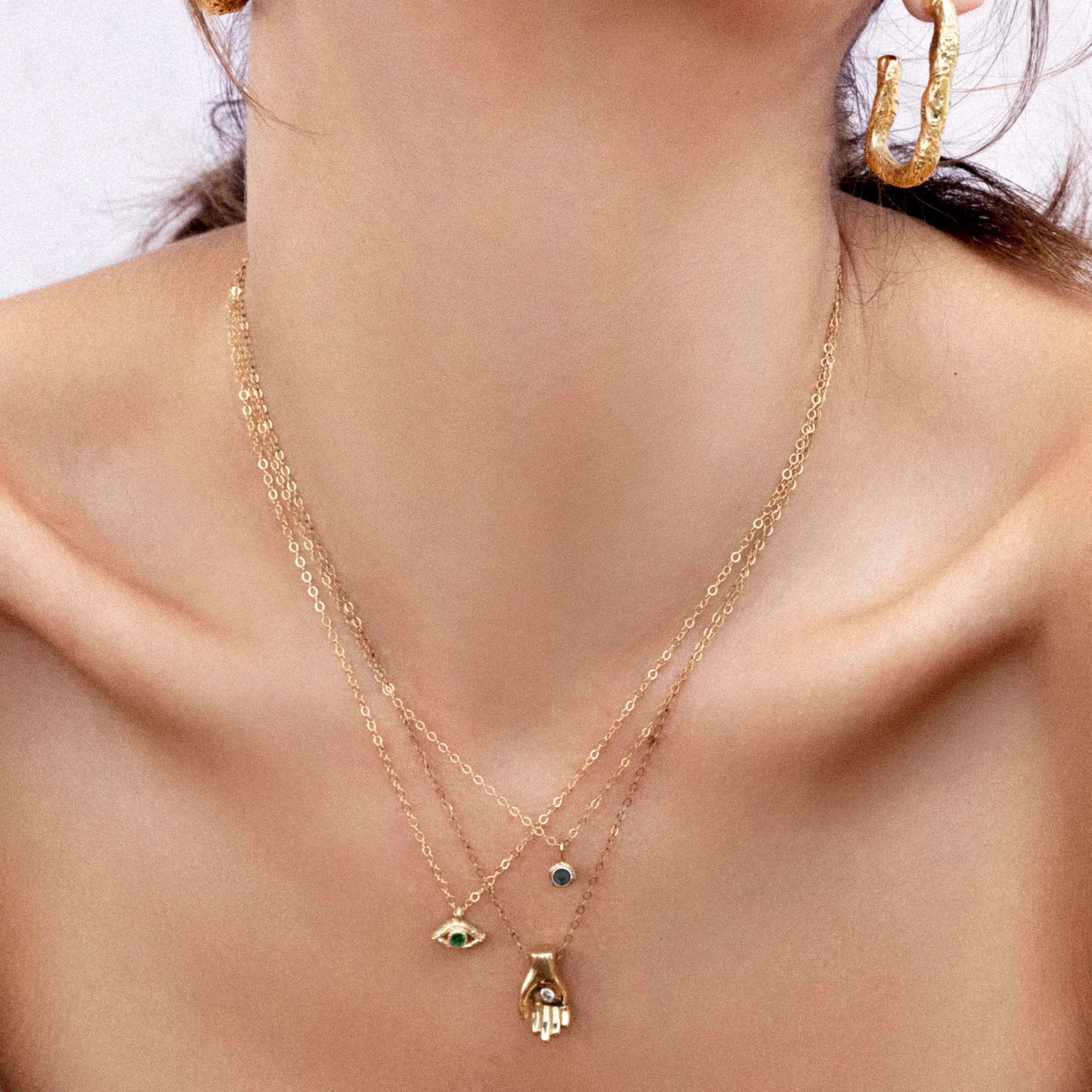 Fragment Solitaire Pendant