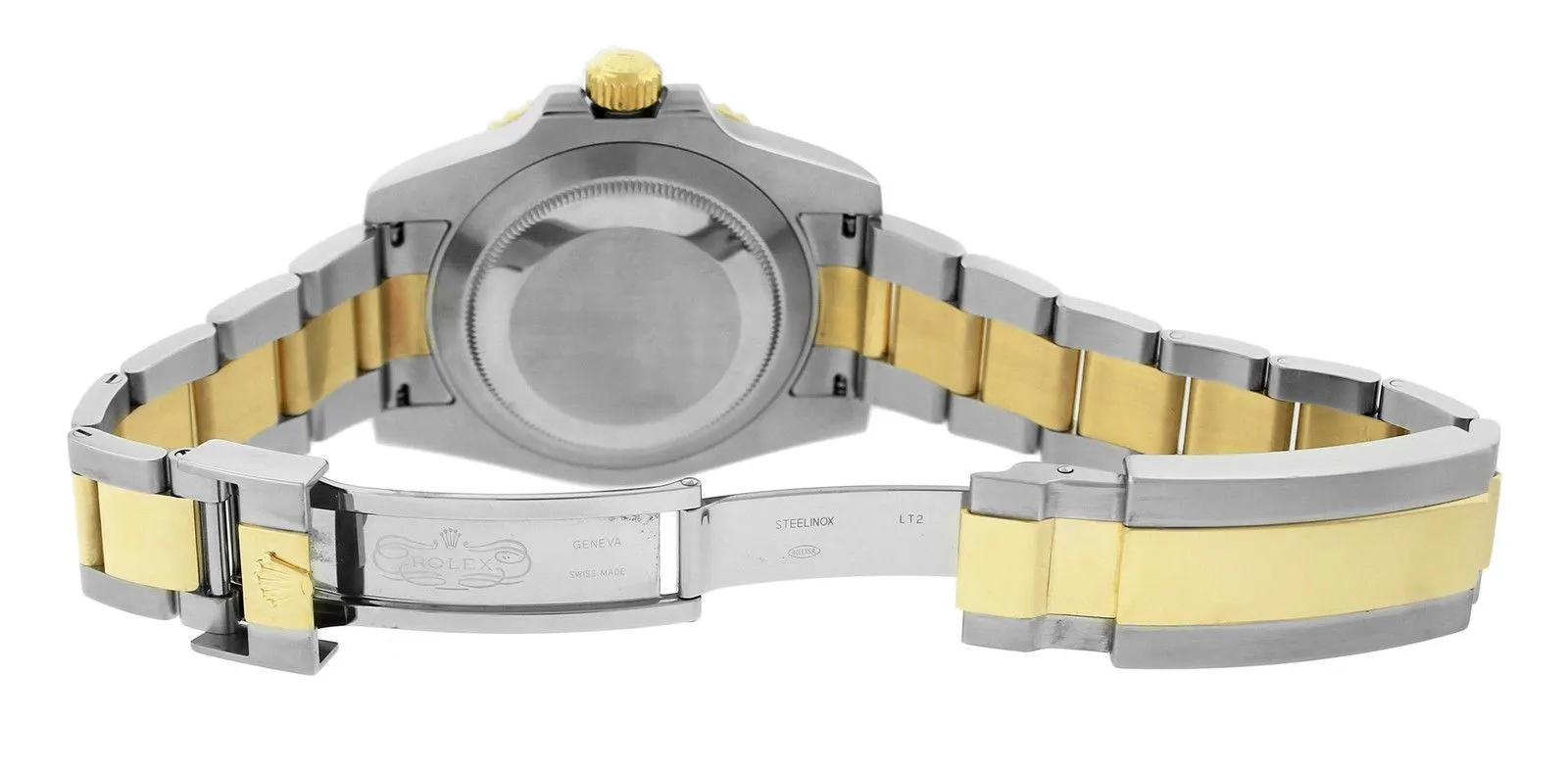 FULL SET Rolex Submariner Ceramic SMURF Two-Tone Gold Blue Dive Watch 116613 LB