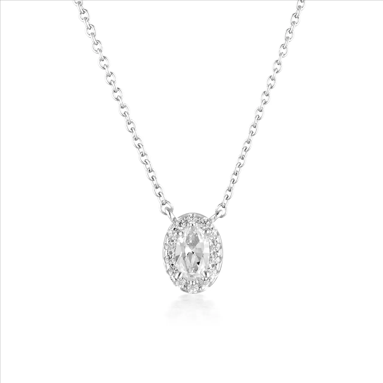 Georgini Aurora Glow Pendant Silver