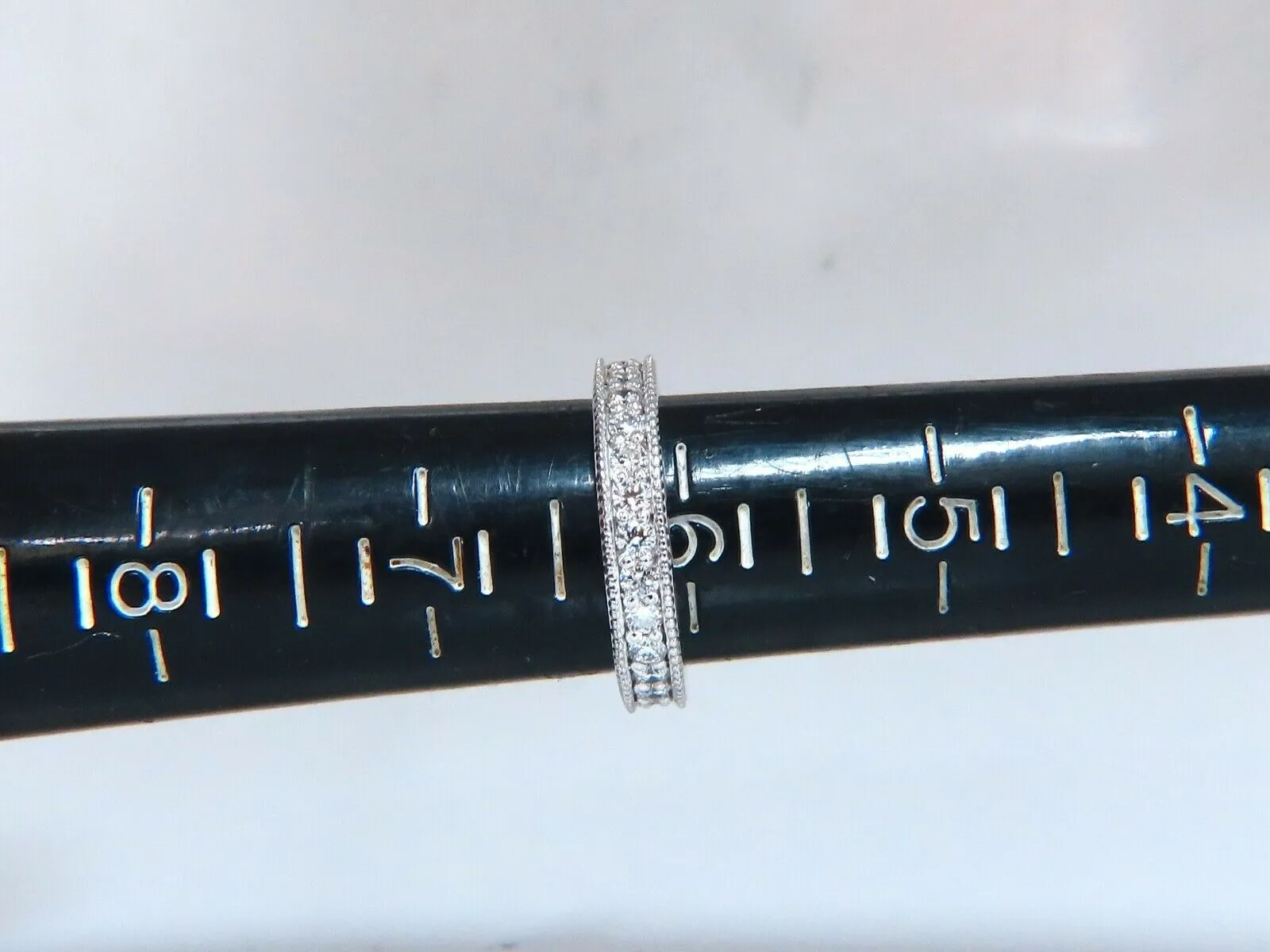 GIA Certified 1.86ct Natural Sapphire Diamonds Ring & matching eternity band