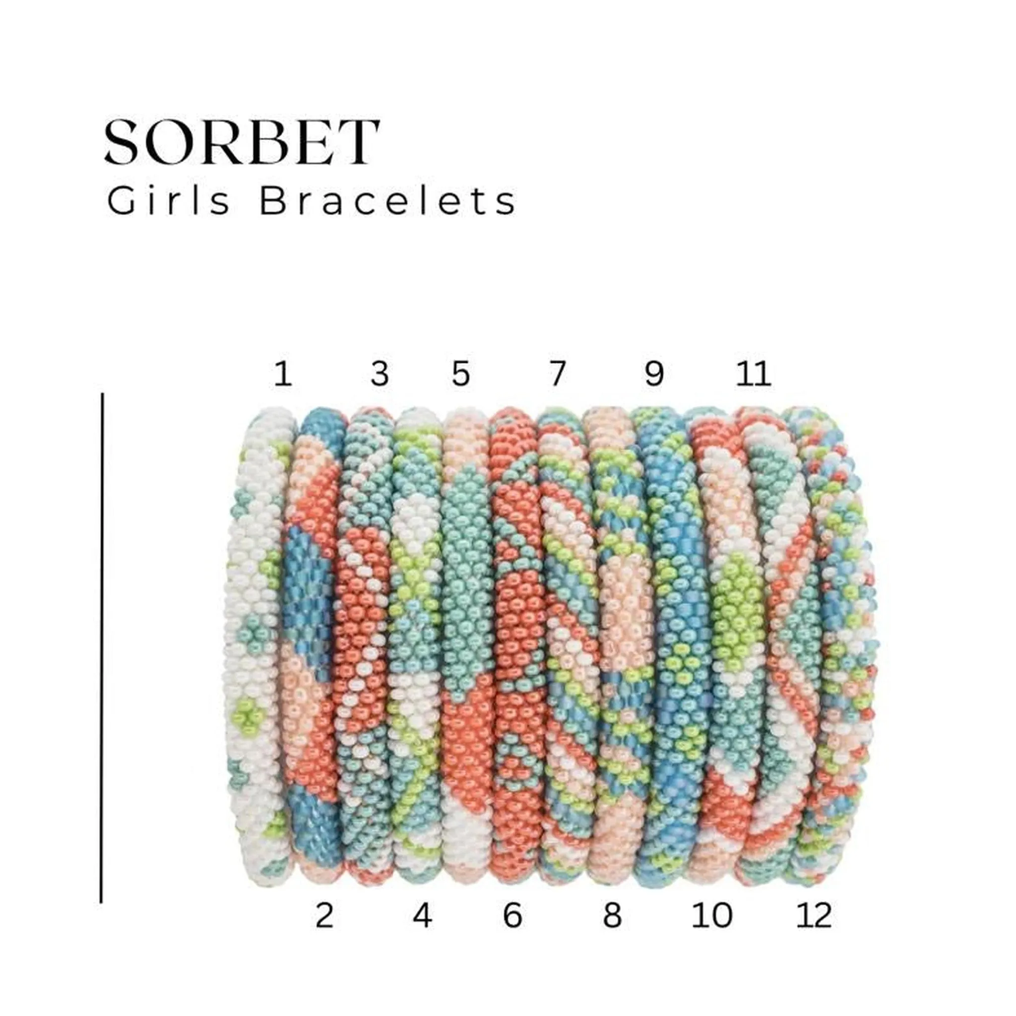 Girl Bracelets - Sorbet
