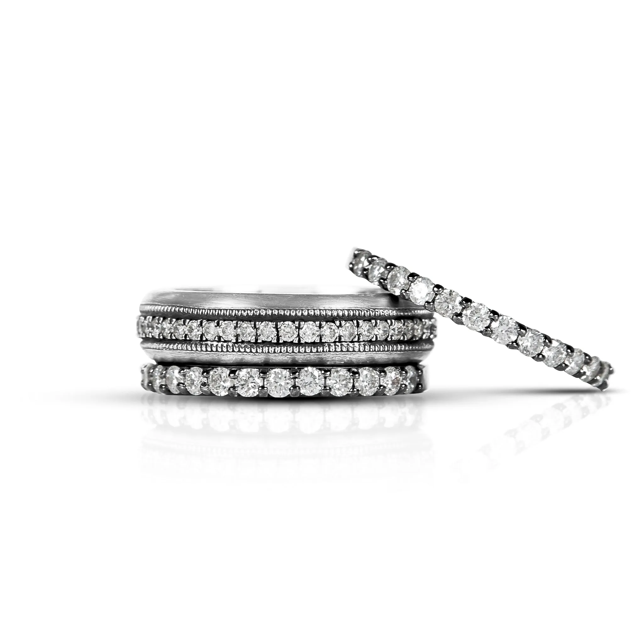 Gitana  Half Eternity Band Ring