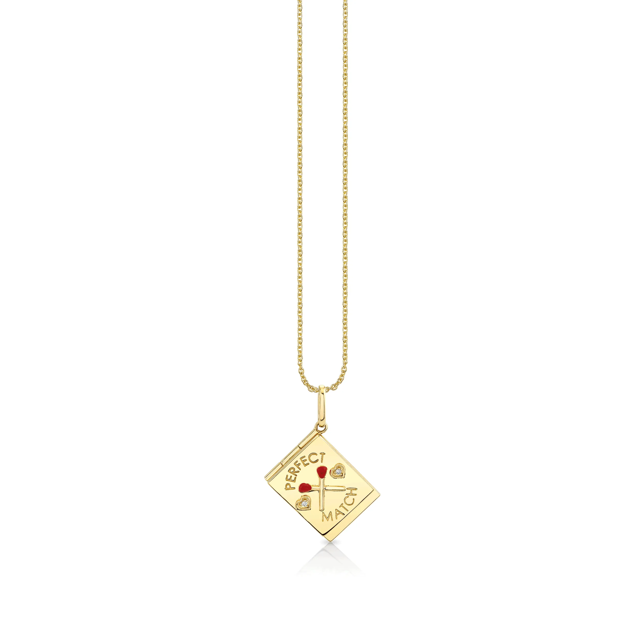 Gold & Diamond Perfect Match Locket Charm