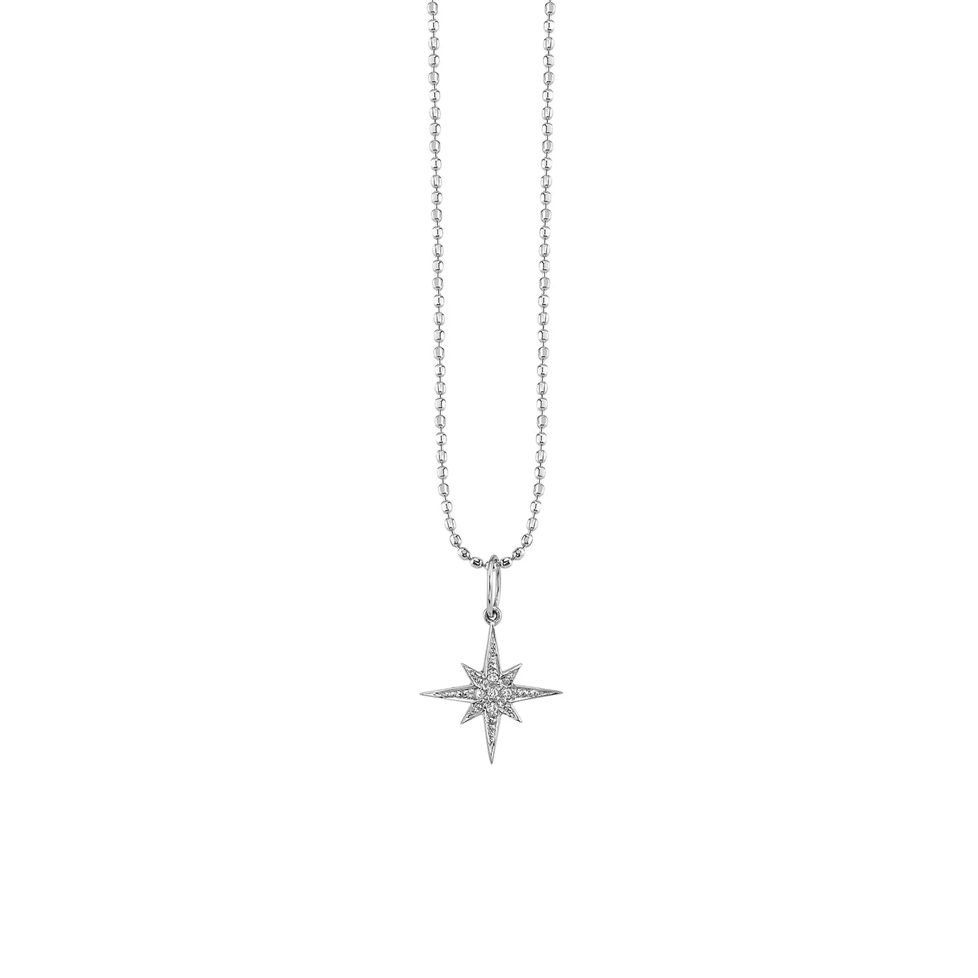 Gold & Diamond Small Starburst Charm