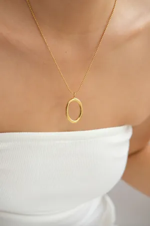 Golden Halo Necklace
