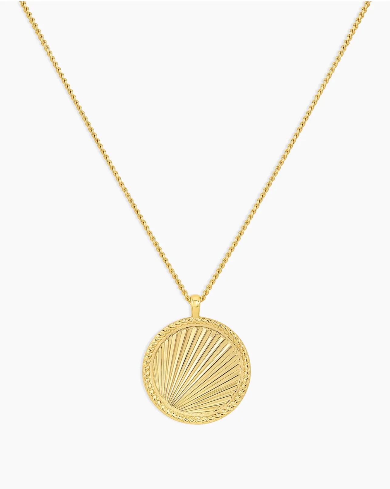 GORJANA SUNNY PENDANT NECKLACE GOLD