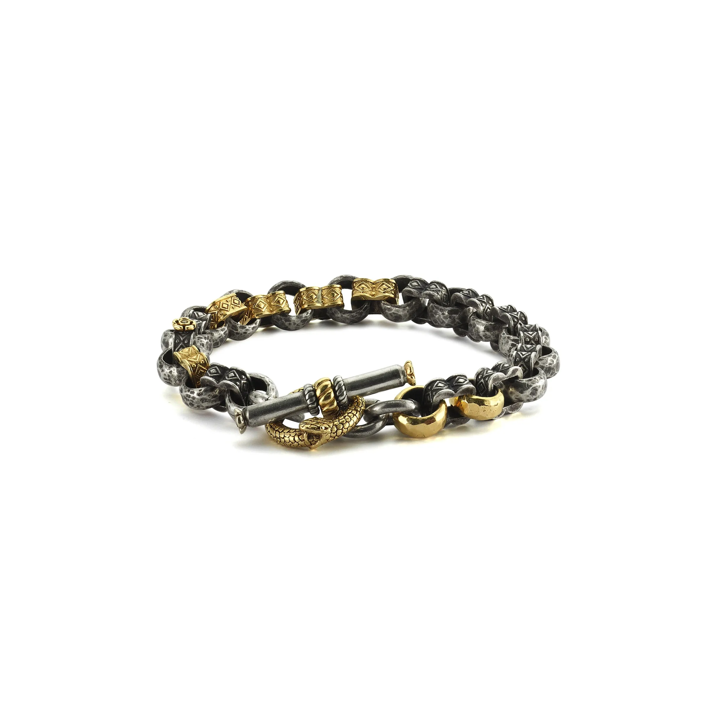 GRAND TOUR VOYAGER STATEMENT LINK TOGGLE BRACELET