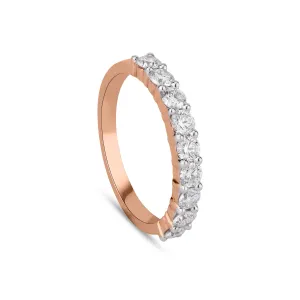 Half Eternity Diamond Band
