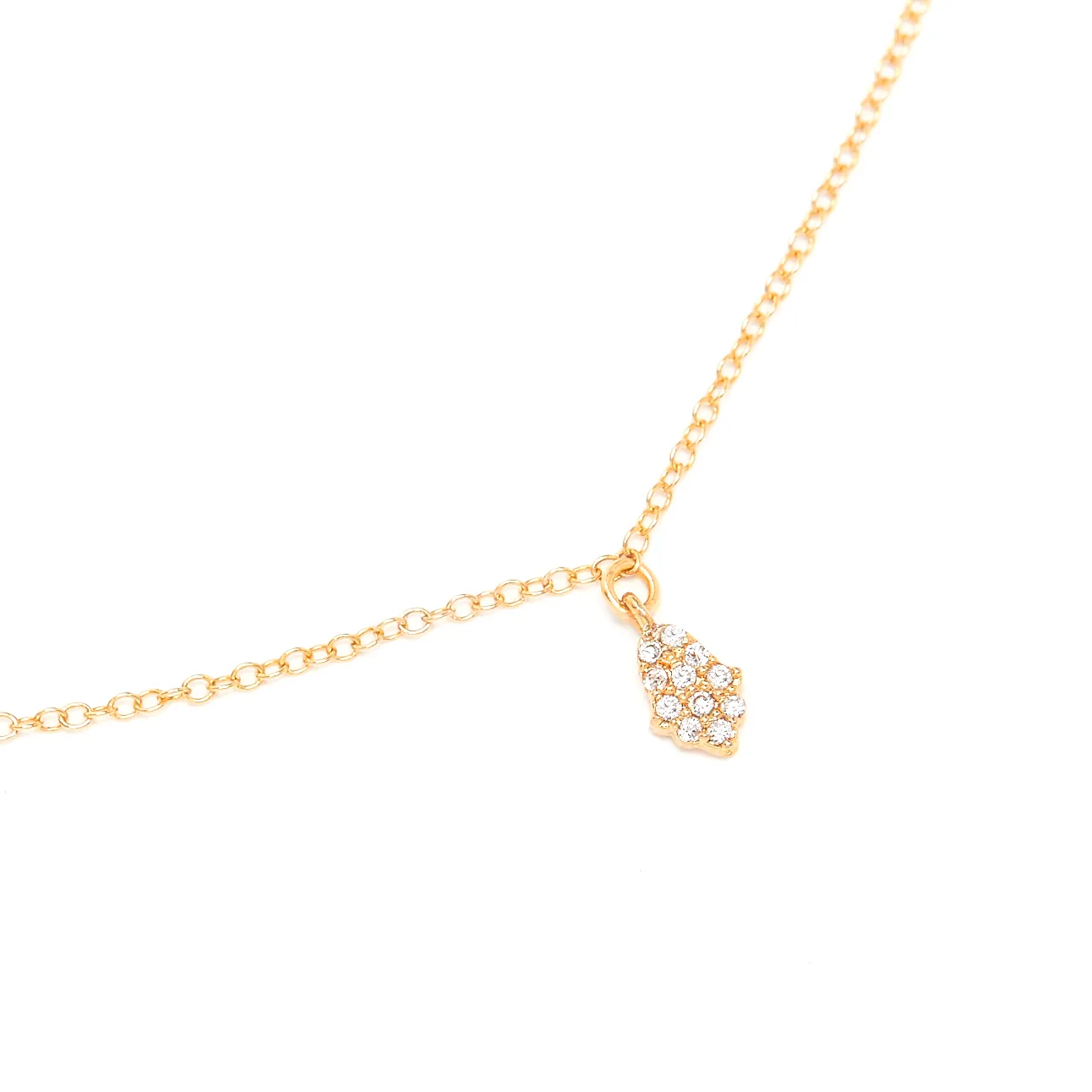 Halle Hamsa Necklace