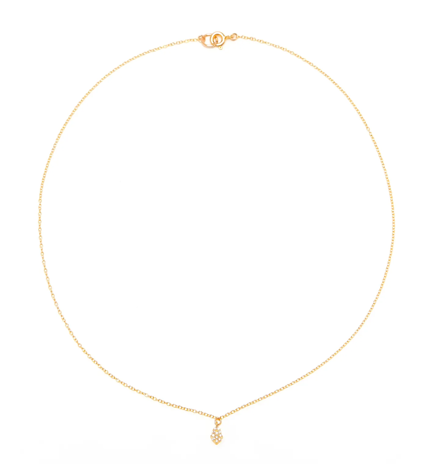 Halle Hamsa Necklace