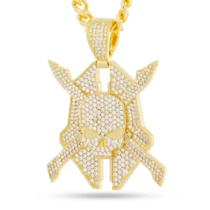 Halo x King Ice - Legendary Emblem Necklace