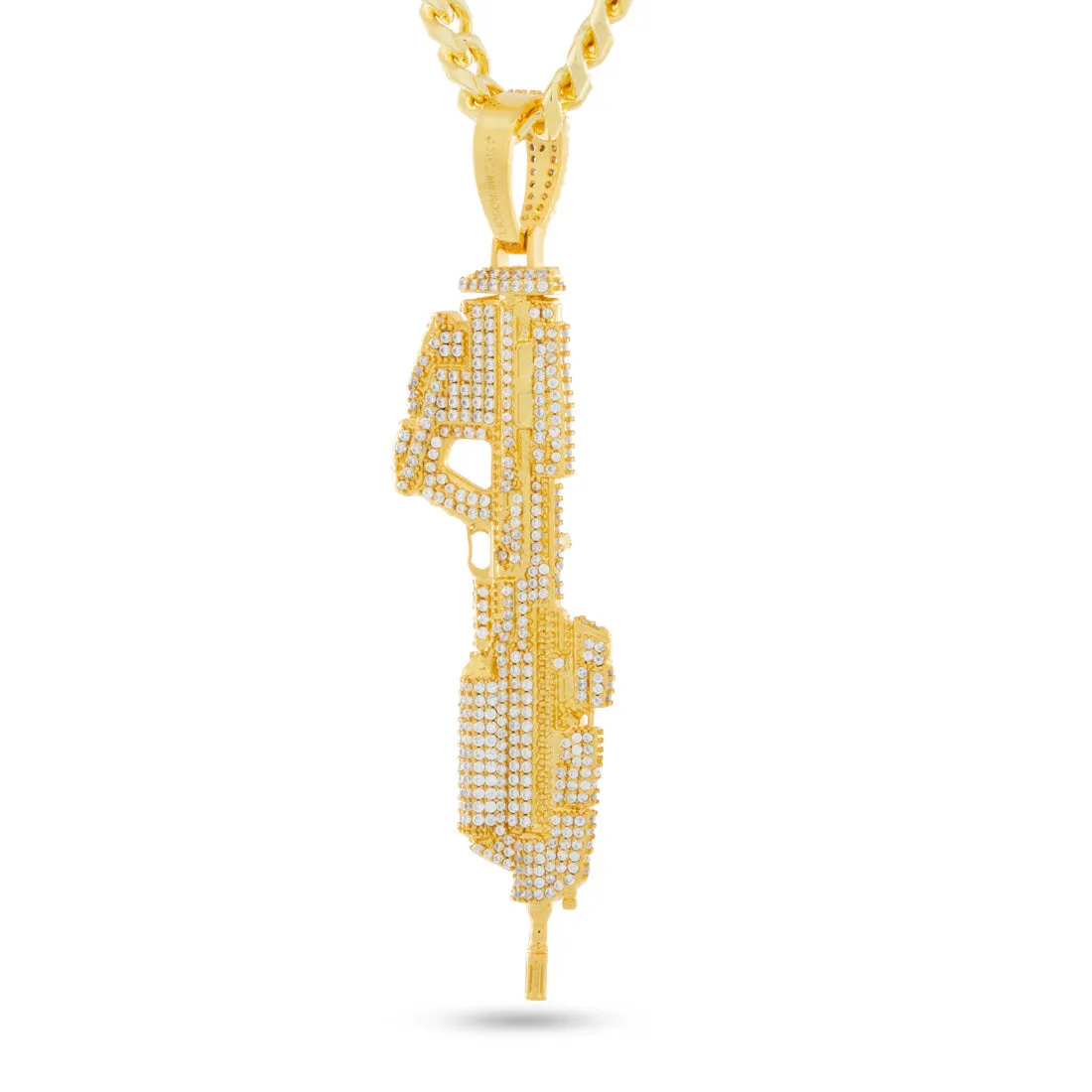 Halo x King Ice - MA5C Assault Rifle Necklace
