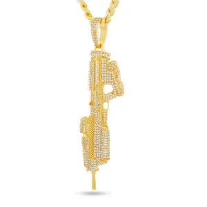Halo x King Ice - MA5C Assault Rifle Necklace