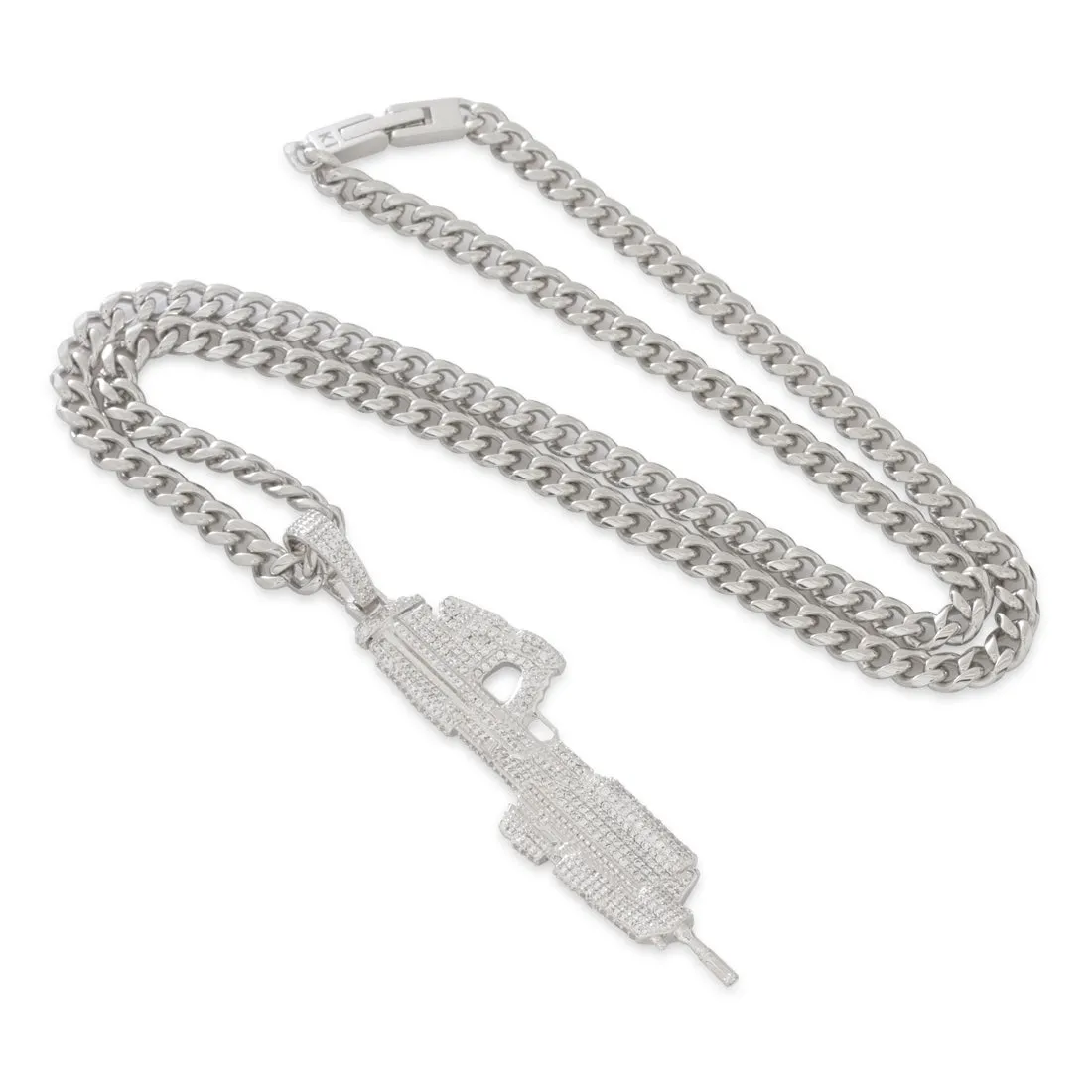 Halo x King Ice - MA5C Assault Rifle Necklace