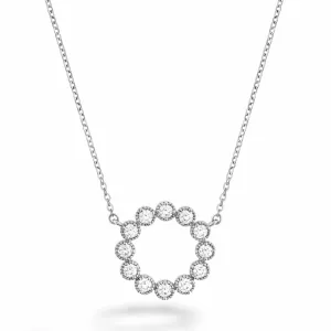 Hearts on Fire - Liliana Diamond Circle Pendant