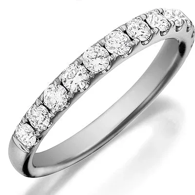 Henri Daussi Pave Diamond Band
