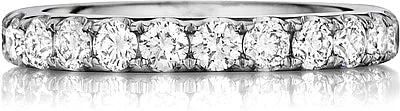 Henri Daussi Pave Diamond Band