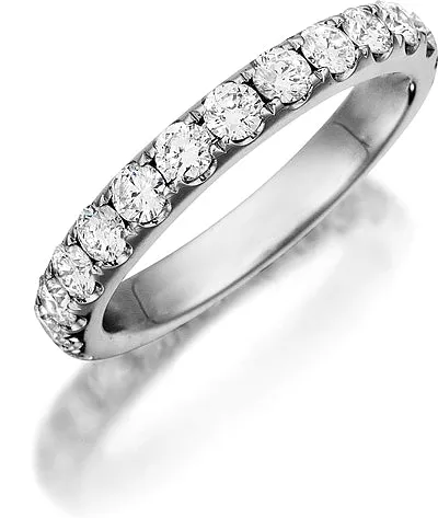 Henri Daussi Pave Diamond Band