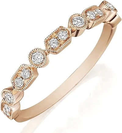 Henri Daussi Pave Diamond Wedding Band