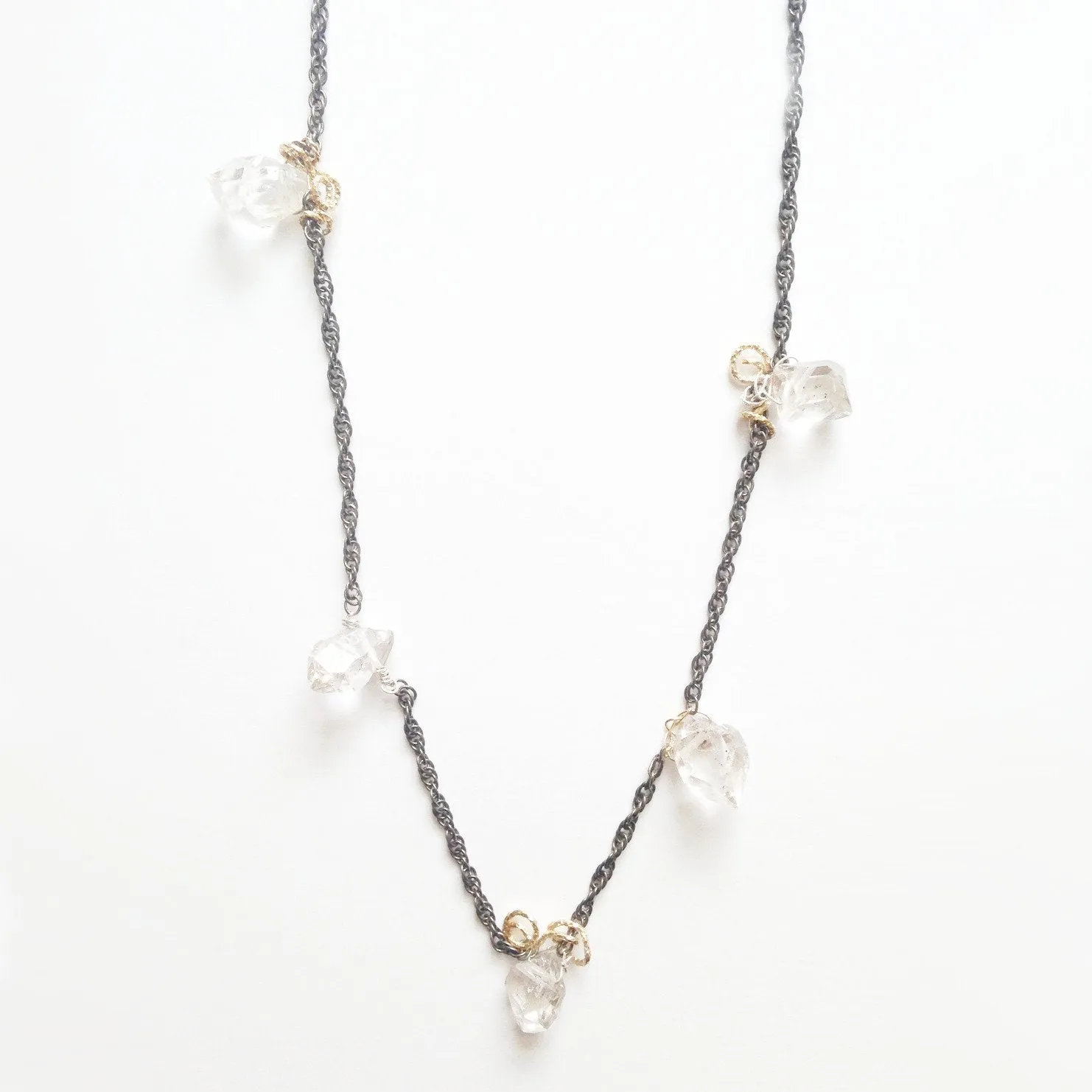 Herkimer Diamond Chain