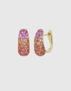 Holly Hug Earring with Sapphires
