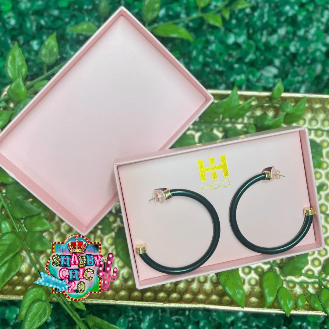 Hoo Hoops Earrings