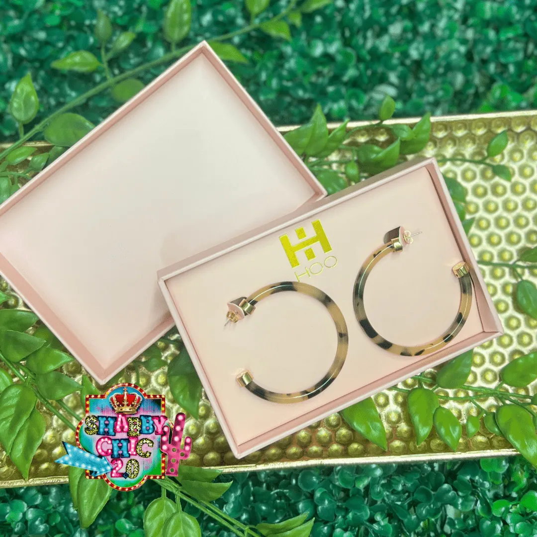 Hoo Hoops Earrings