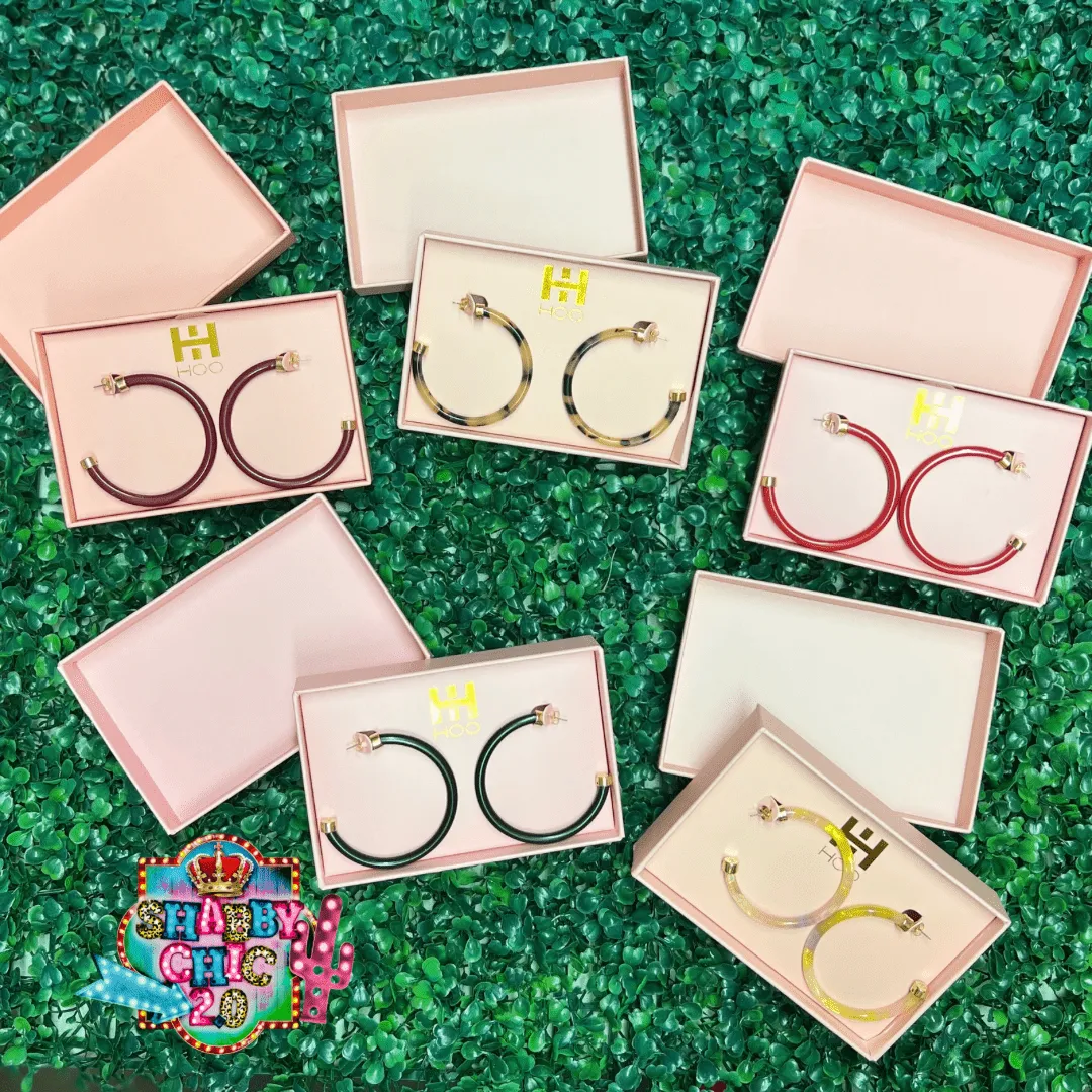 Hoo Hoops Earrings