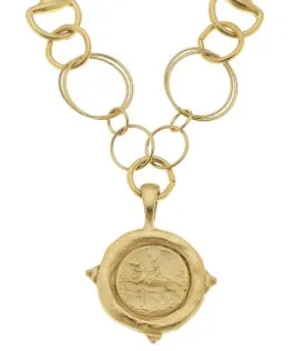 Horse Bit Equestrian Necklace