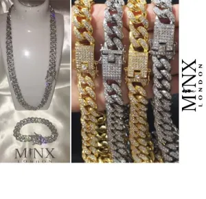 Iced Out Chain | Iced Out Necklace | Iced Out Bracelet | Mens Iced Out Chains | Cuban Link Chain | Mens Chain | Iced Out Bracelet | Bracelet