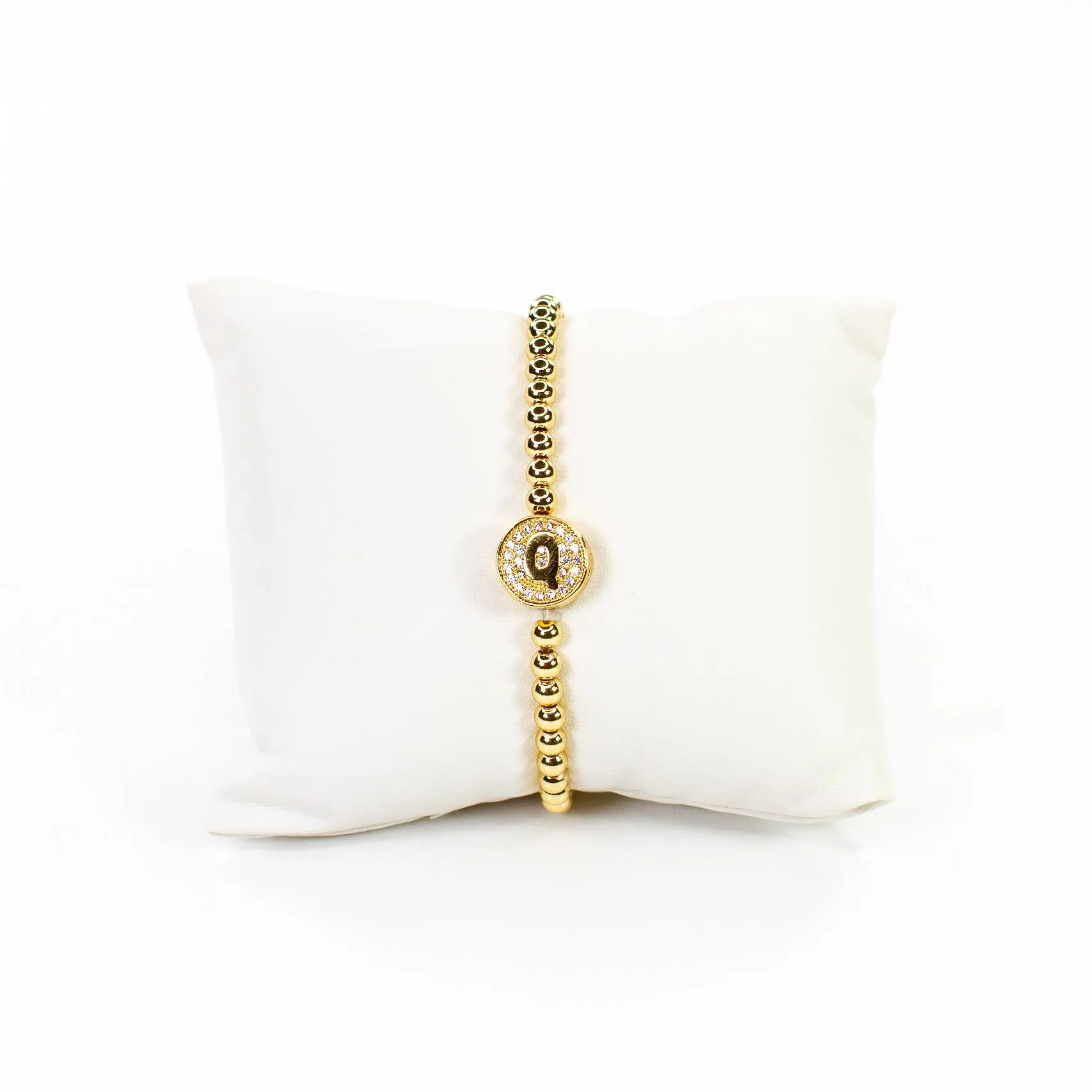 Initial Simulated Diamond Bracelet: E