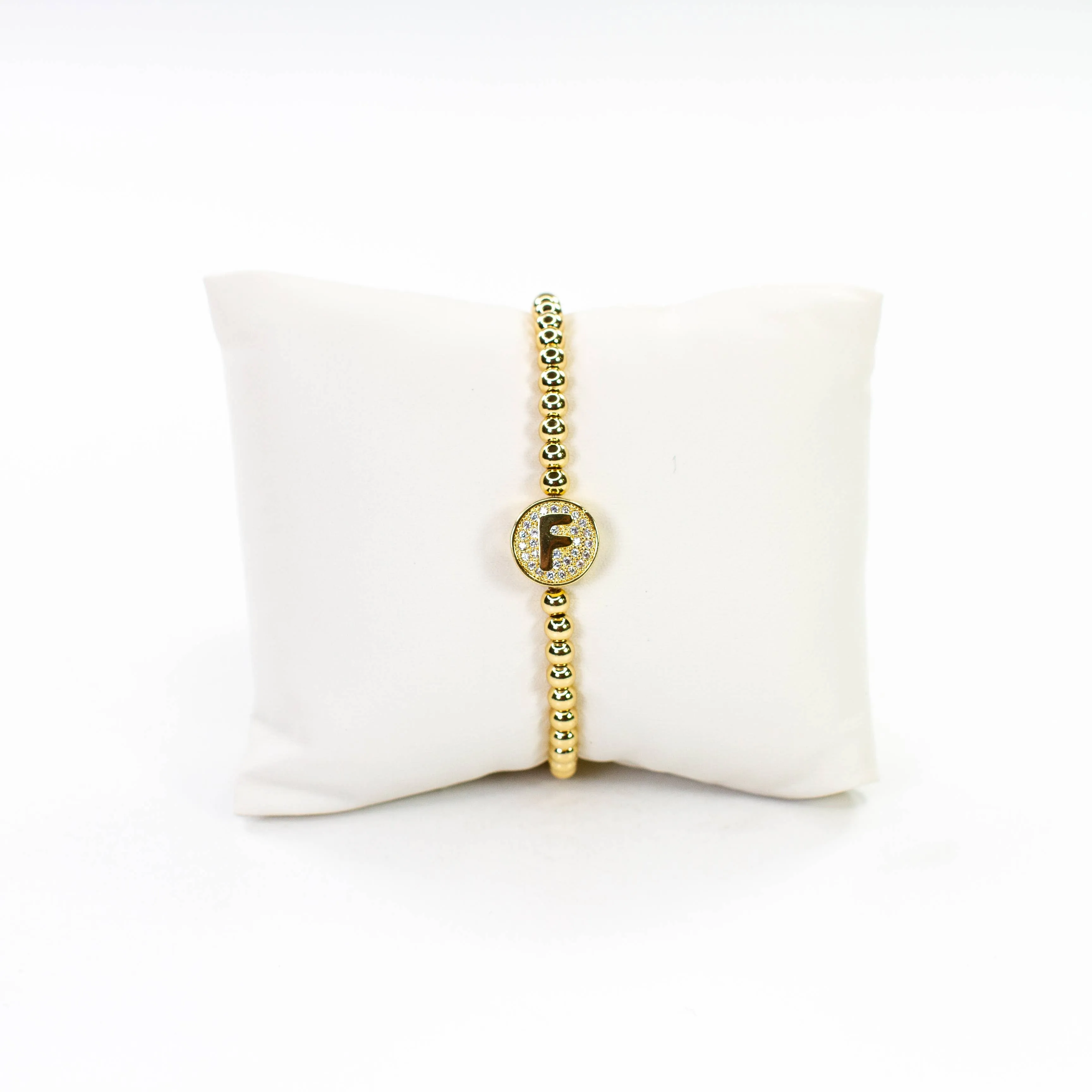 Initial Simulated Diamond Bracelet: E