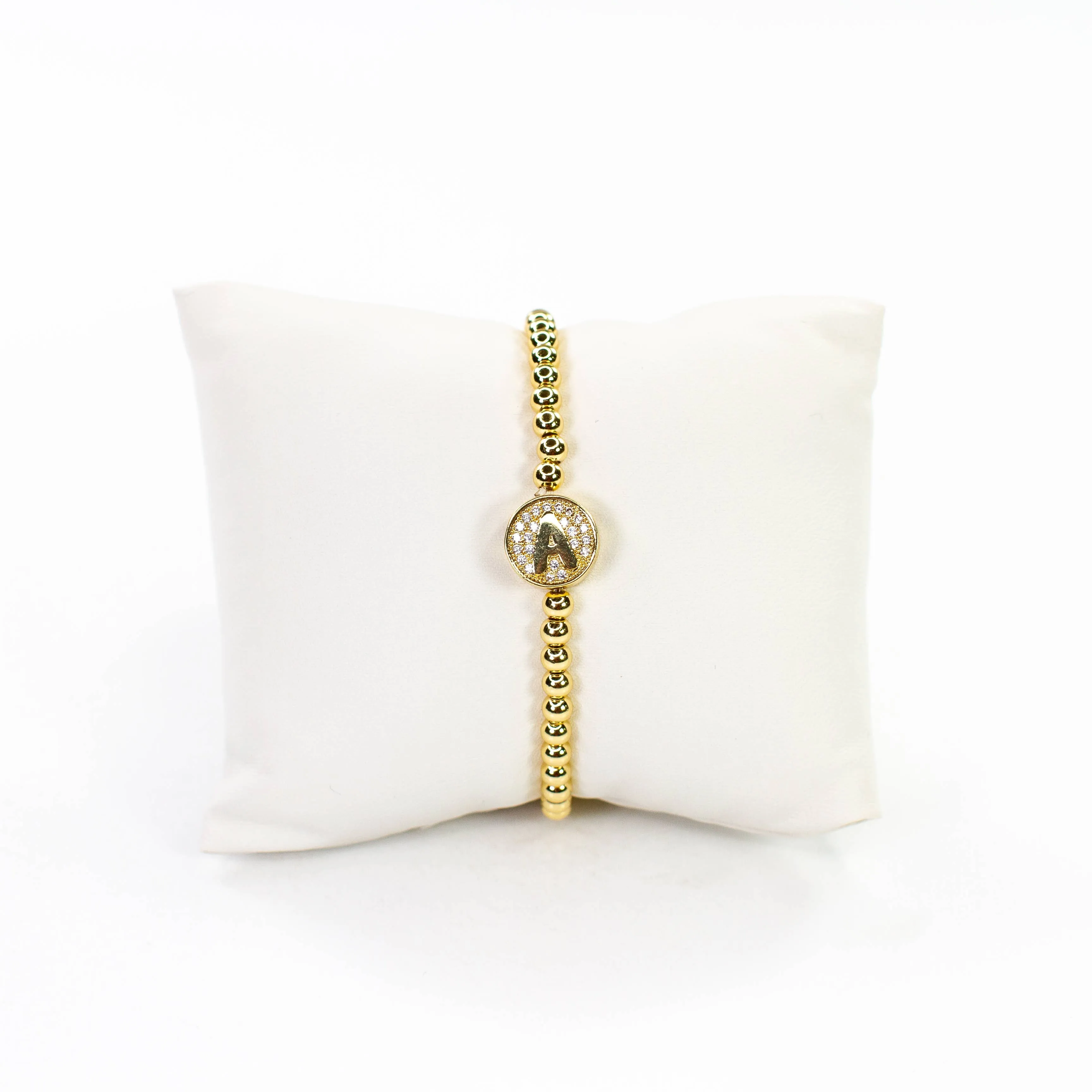 Initial Simulated Diamond Bracelet: E