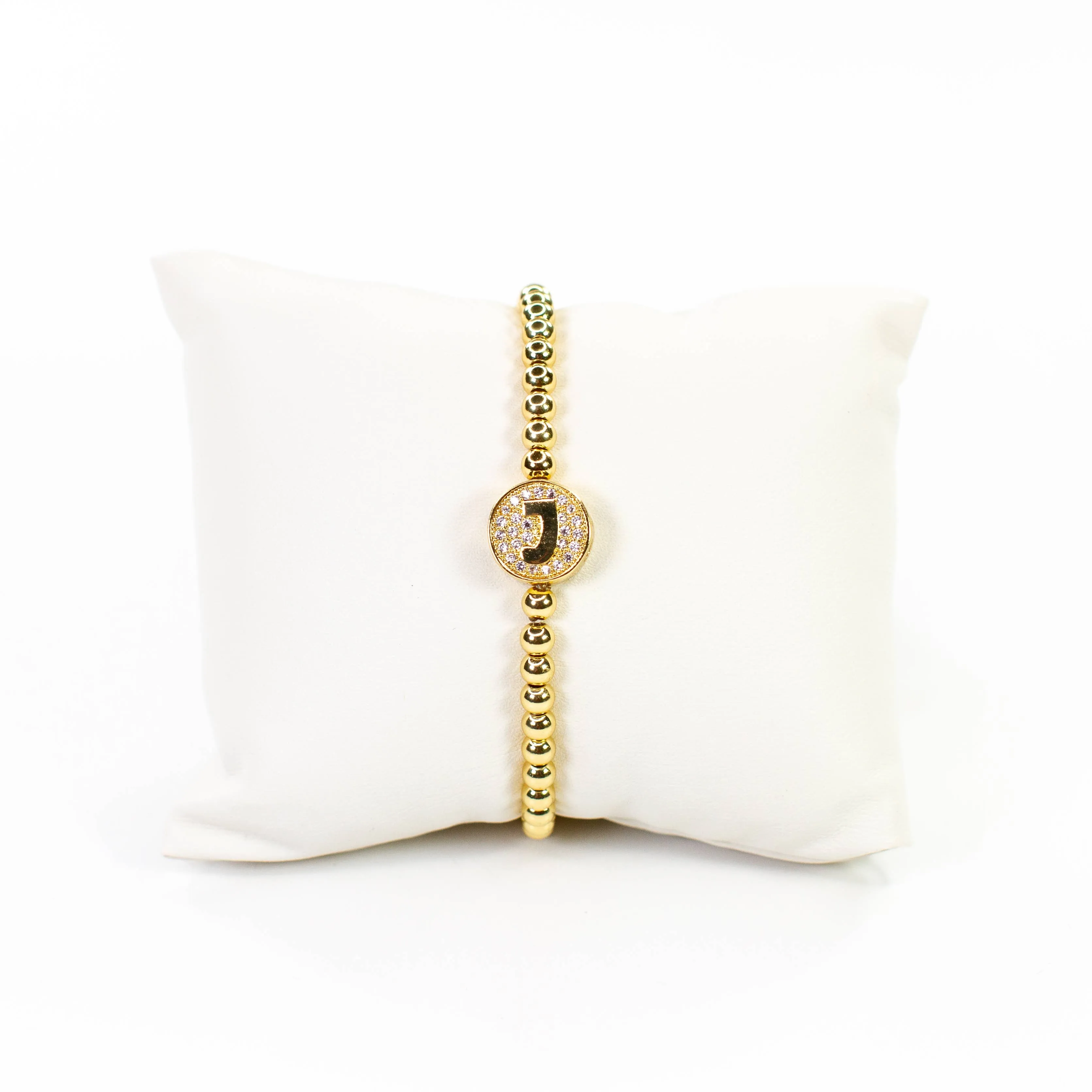 Initial Simulated Diamond Bracelet: E