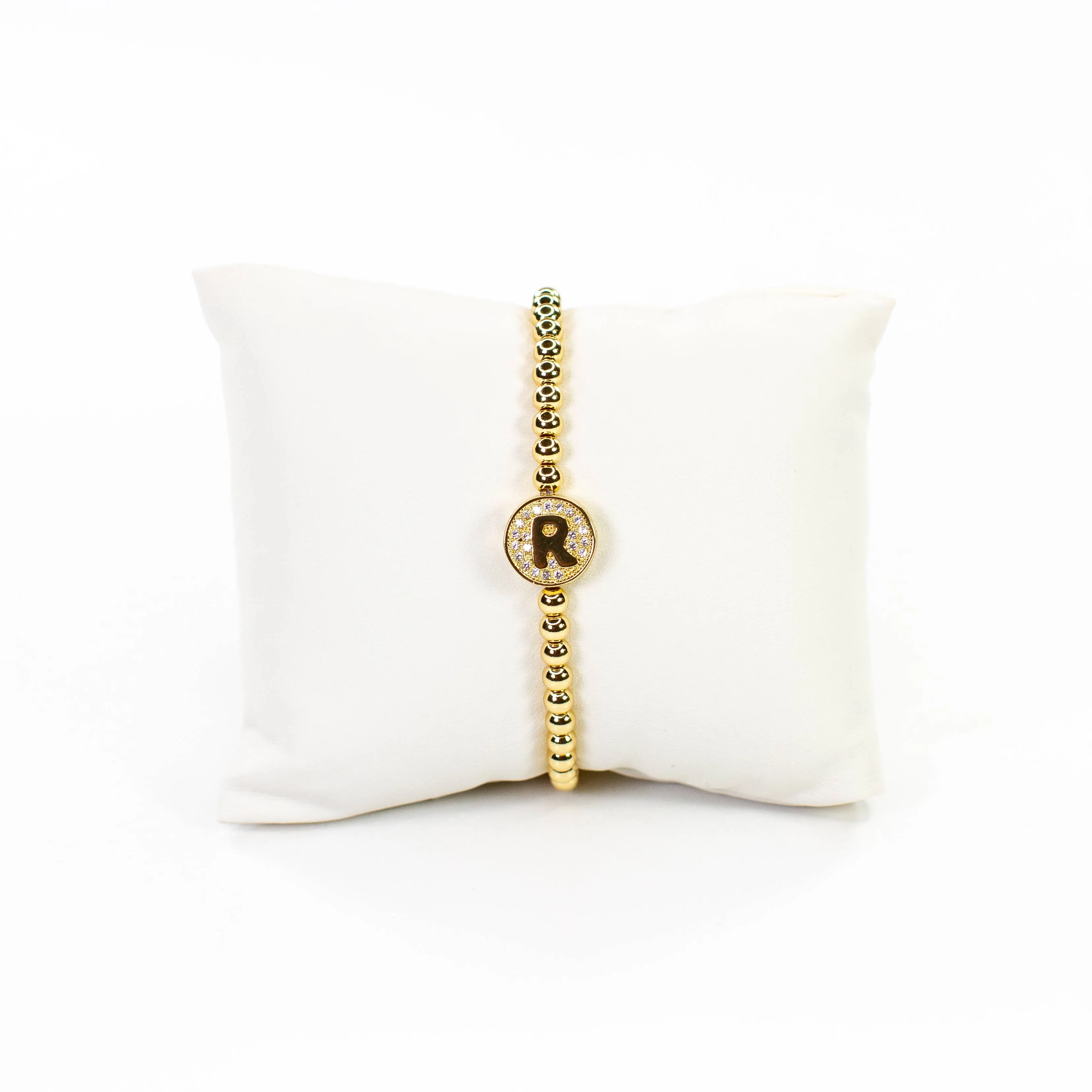 Initial Simulated Diamond Bracelet: E