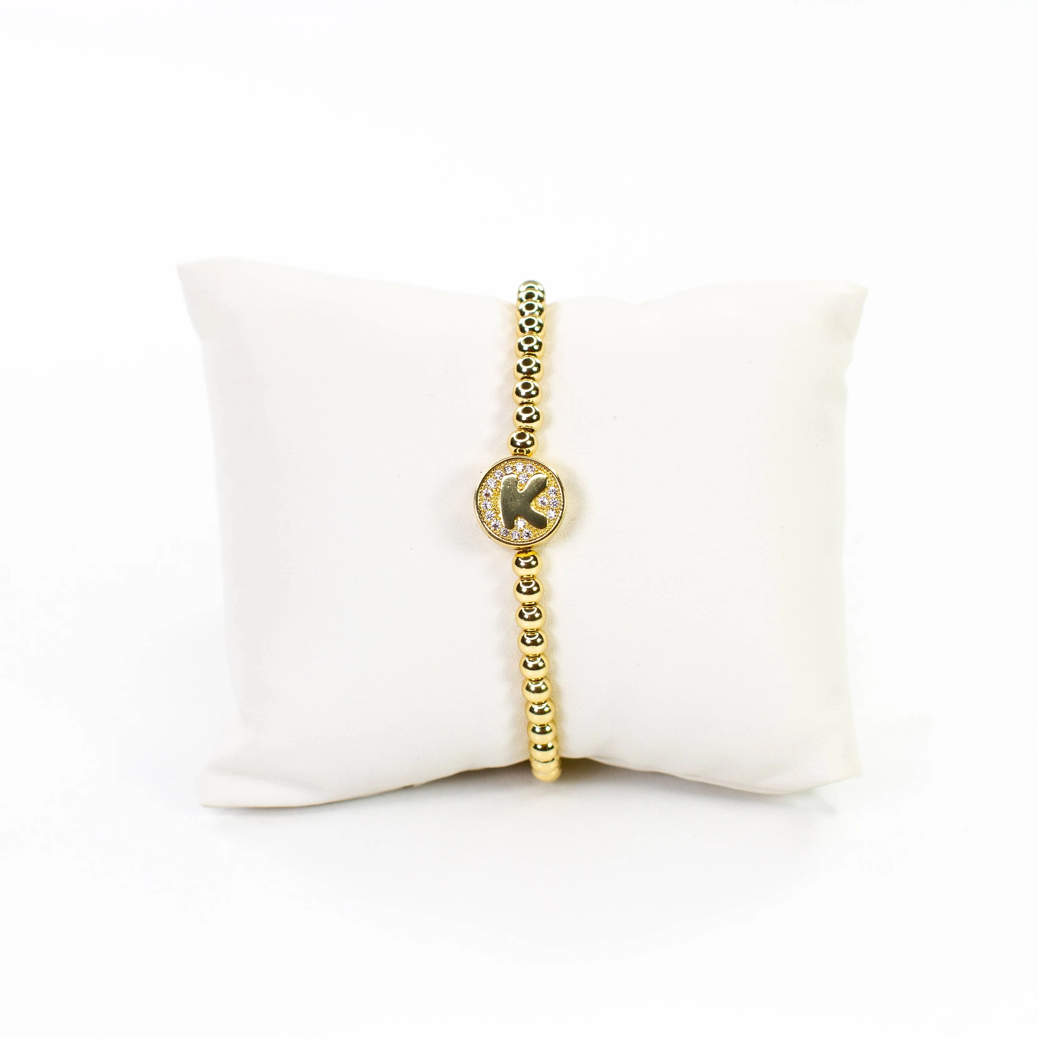 Initial Simulated Diamond Bracelet: E