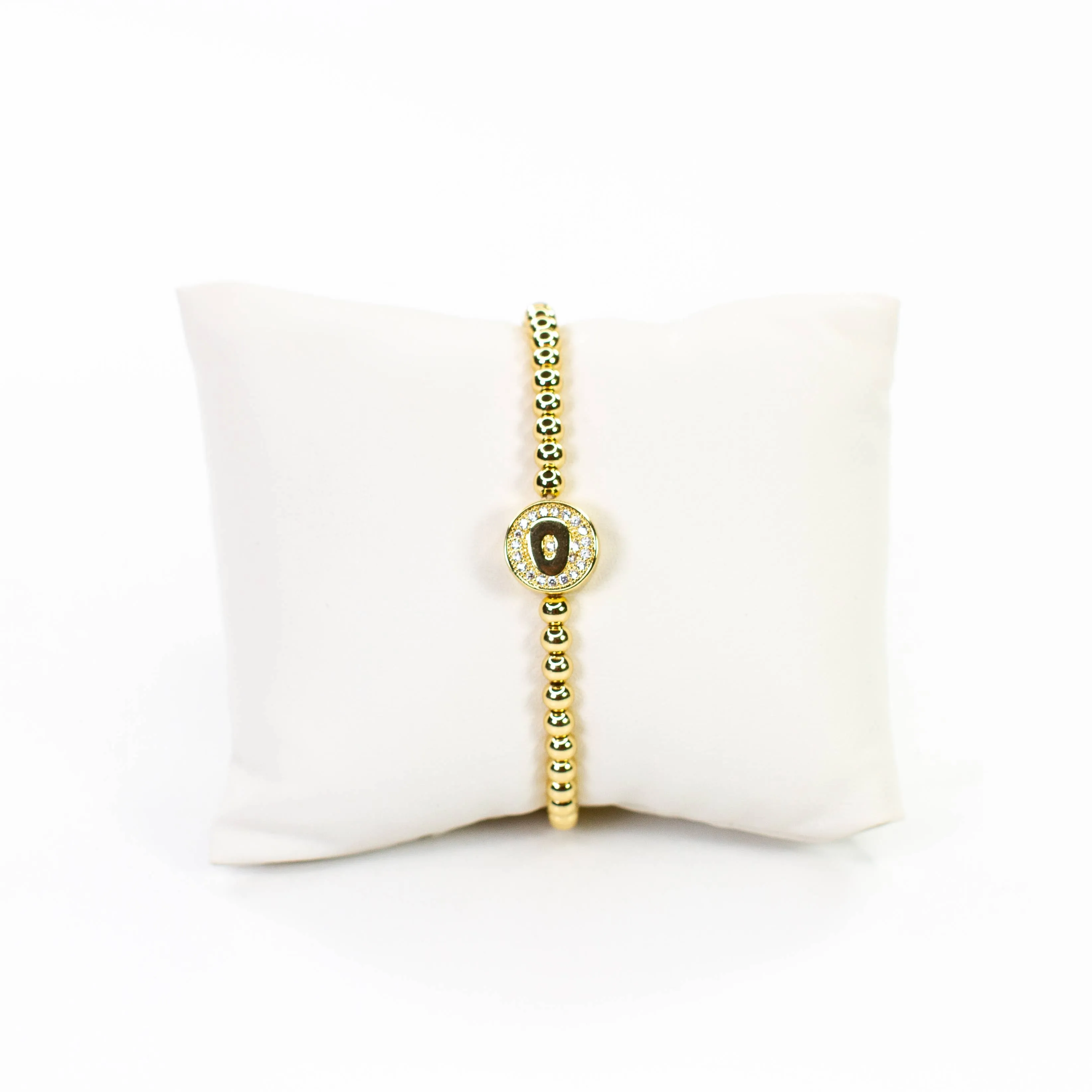 Initial Simulated Diamond Bracelet: E