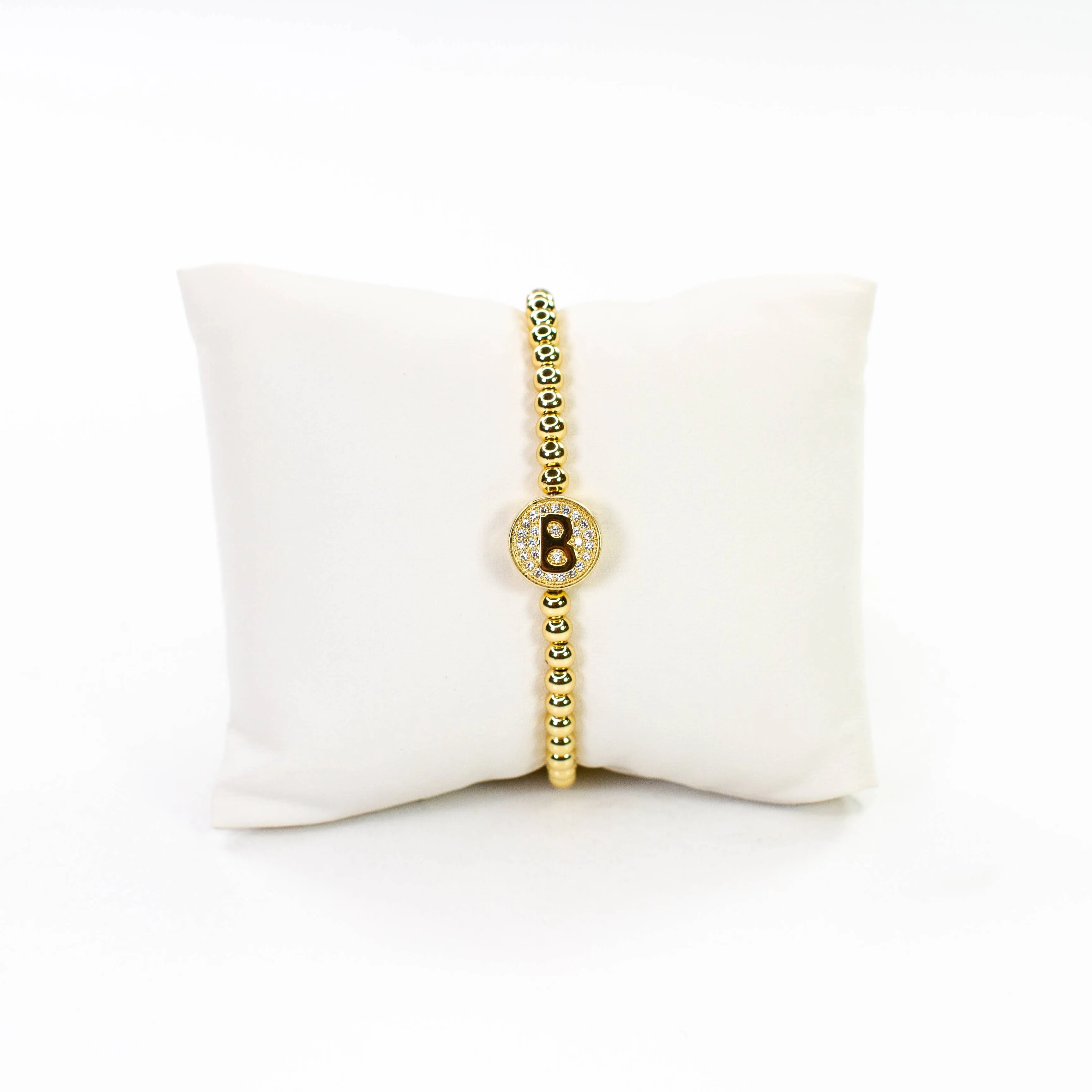 Initial Simulated Diamond Bracelet: E